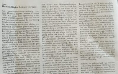 Press release UN-Human Rights Day 2023